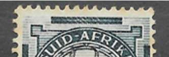 *ERROR* 1/2d Union Pictorial - Missing Perfs / Crosshatching