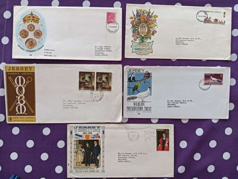 Great Britain - 5 First Day Covers
