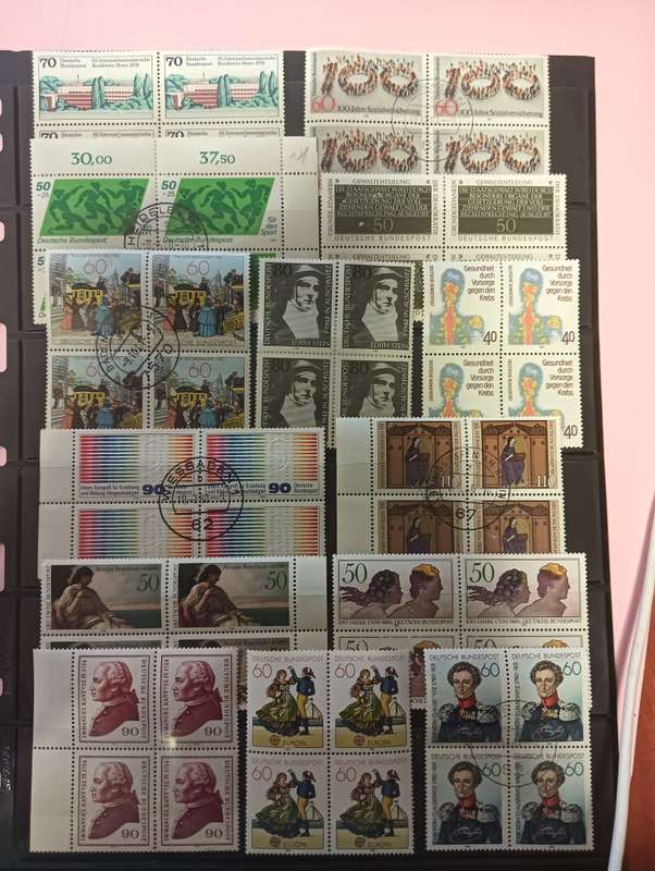 West Germany - Blocks of 4's - Mint / CTO **Make an Offer**