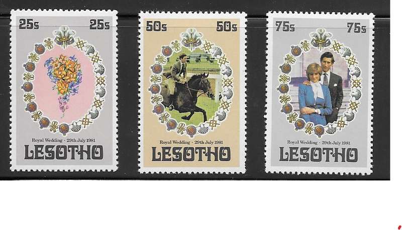 Lesotho - 1981 Royal Wedding - UMM