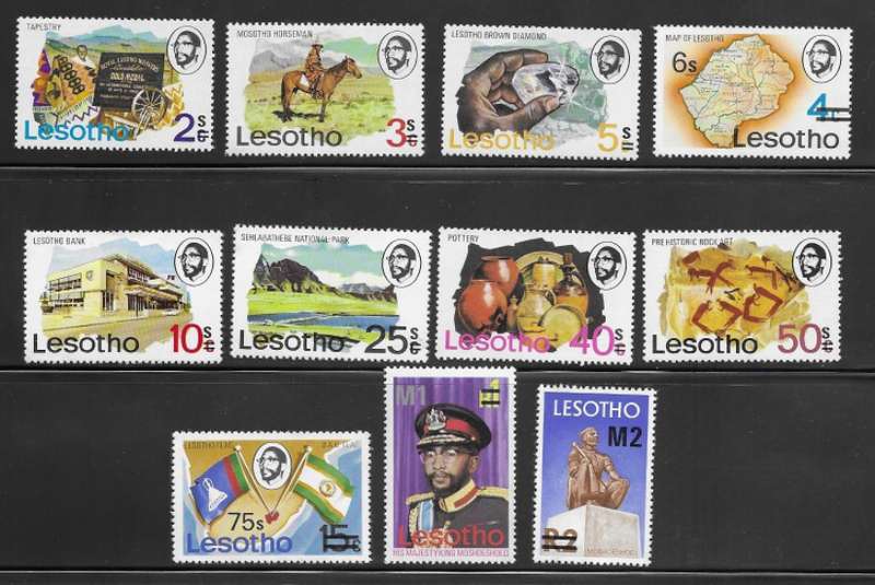 Lesotho - Definitives 1976 - UMM - London