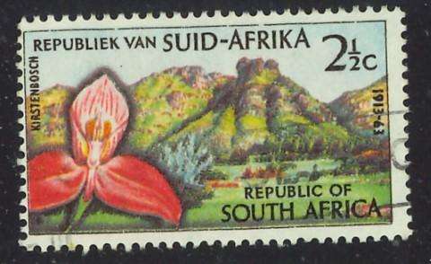 RSA - 1963 50th Anniversary of Kirstenbosch Botanical Gardens - Postally Used