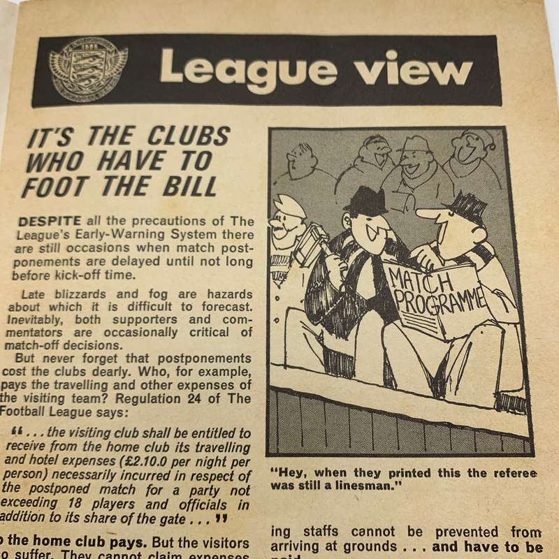 Soccer  '1970 Charlton Athletic vs Queens Park Rangers' F.A. Cup, Official Programme