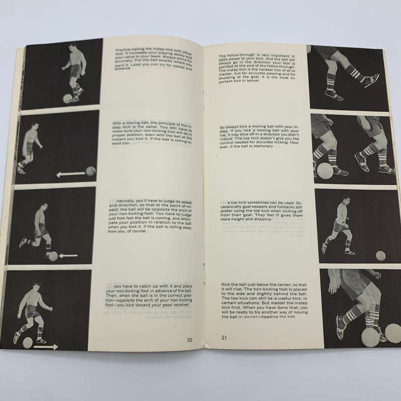 Soccer  1970's Book with Diagrams 'How to Improve Your Soccer'