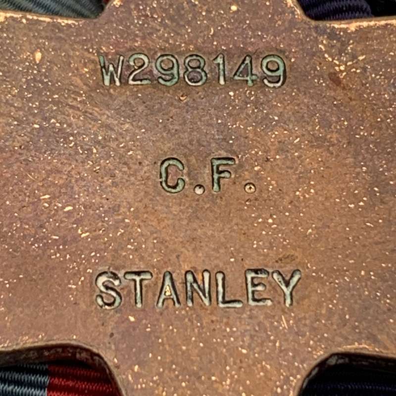 WW2  S.A. Medal Group + Research  'Sgt. C.F. Stanley' (Woman's A.A.S.)