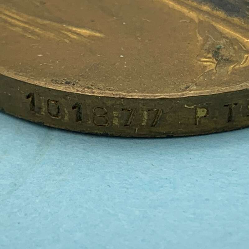 WW1 Medal Pair  'PTE. C.W. Muscroft' (Machine Gun Corps - Cavalry Squad.)