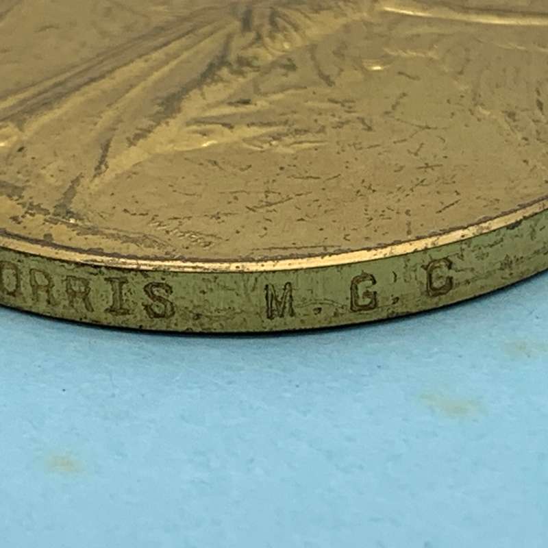 WW1 Medal Pair  'PTE. P.G. Norris' (Machine Gun Corps)