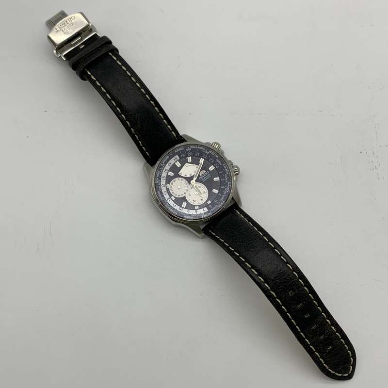 Impressive Orient  Executive (EY04) World Time Gents Wristwatch (Like New)