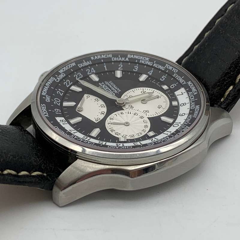 Impressive Orient  Executive (EY04) World Time Gents Wristwatch (Like New)