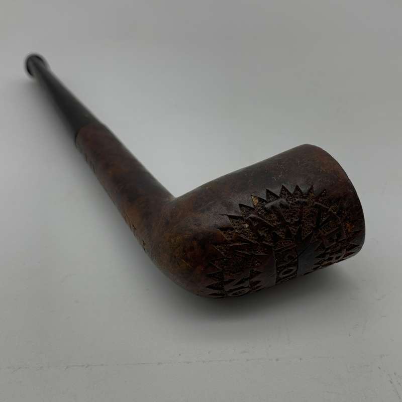 Rare '1906 Native Rebellion' Tobacco Pipe (F.J. DOWSE  D.L.I.)