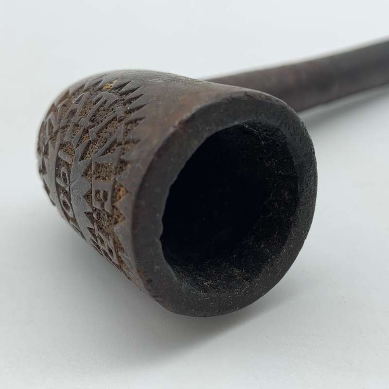 Rare '1906 Native Rebellion' Tobacco Pipe (F.J. DOWSE  D.L.I.)