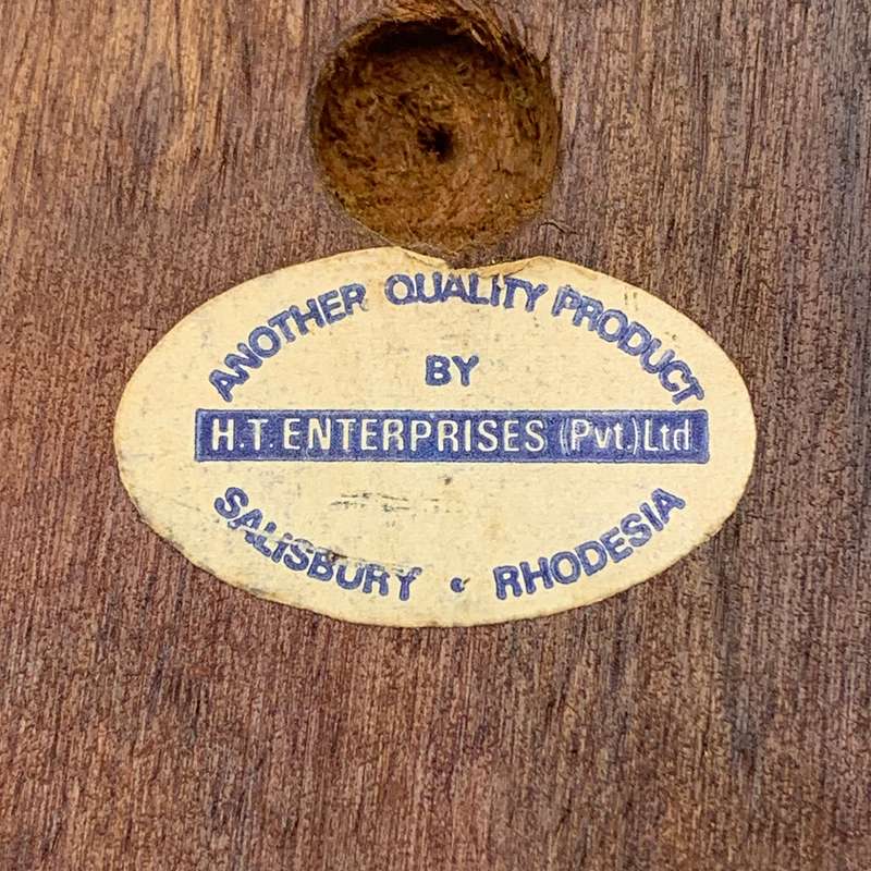 Rhodesia - Scarce 'B.S.A. Police / C.I.D.-S.B.' (Special Ops) Copper Plaque