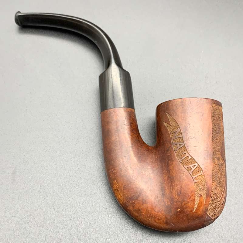 Rare  'NATAL - ZULULAND' Pipe (SERGT. F.J. DOWSE)