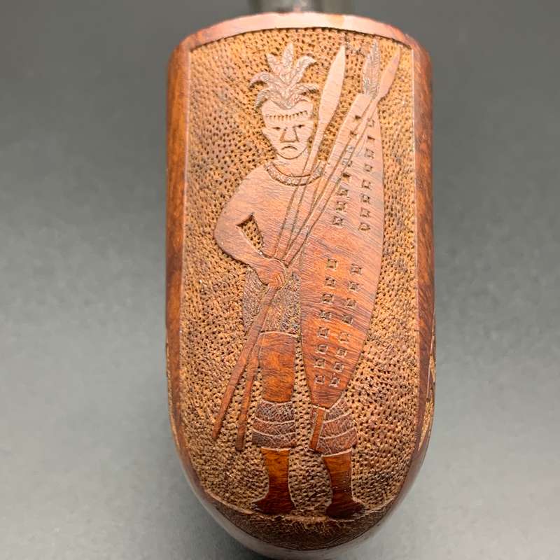 Rare  'NATAL - ZULULAND' Pipe (SERGT. F.J. DOWSE)