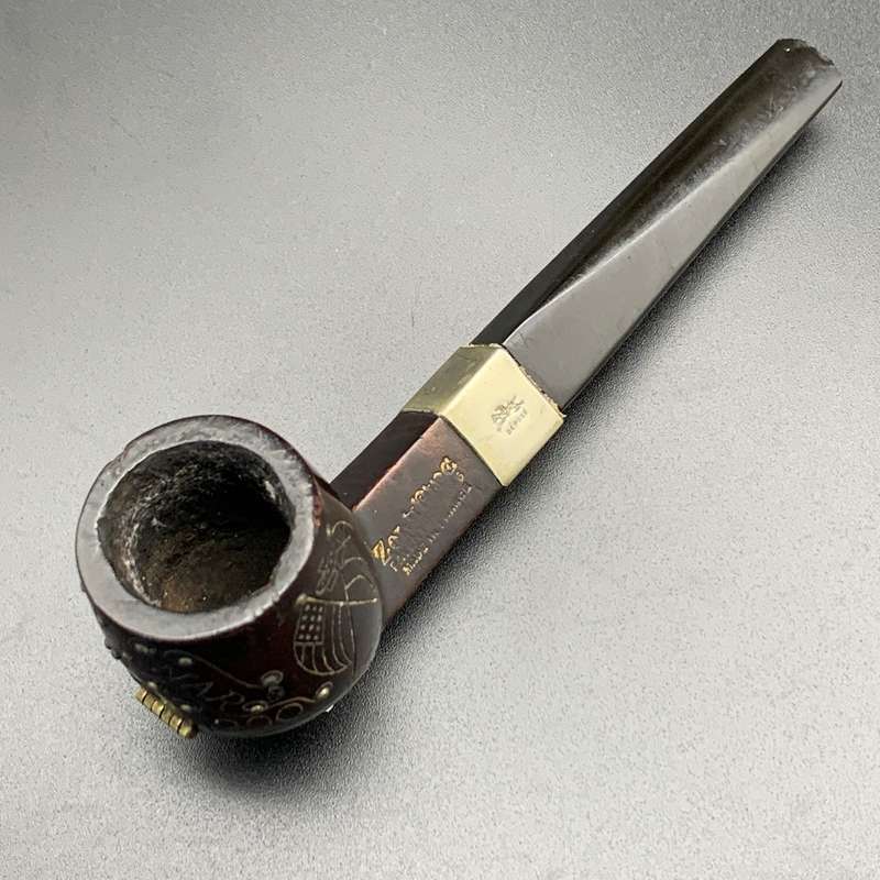 Rare 'BOER WAR' Pipe with Engravings (E. DOWSE  D.L.I)