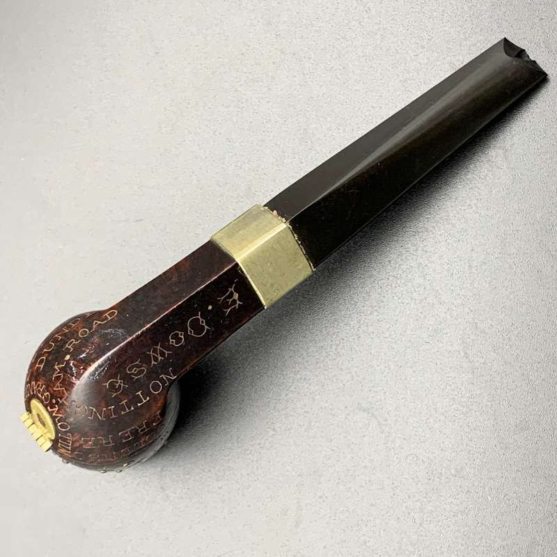 Rare 'BOER WAR' Pipe with Engravings (E. DOWSE  D.L.I)