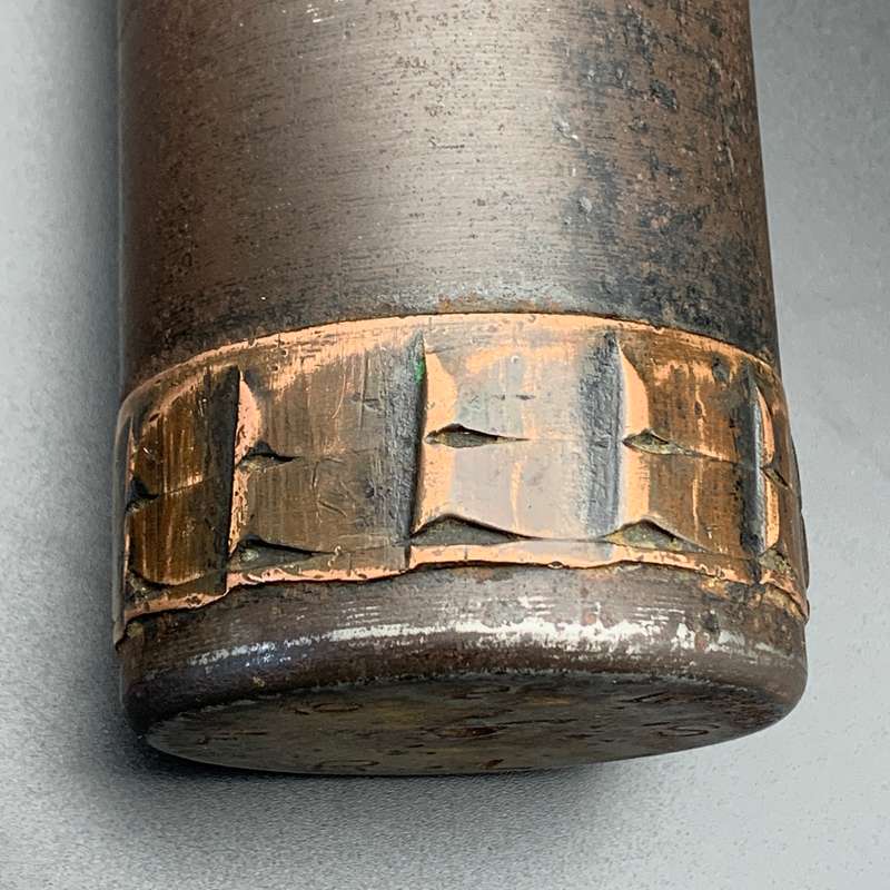 Boer War - Scarce 15pr 'Mk II' (Inert) Shrapnel Shell (12-Groove)