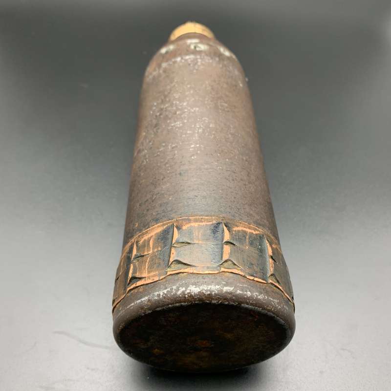 Boer War - Scarce 15pr 'Mk II' (Inert) Shrapnel Shell (12-Groove)