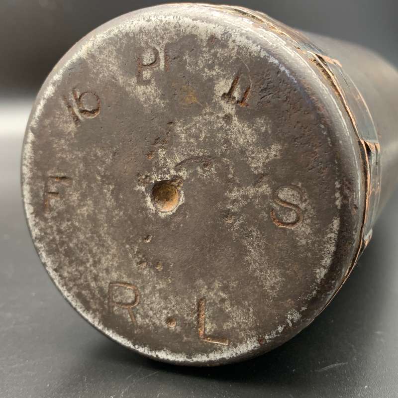 Boer War - Scarce 15pr 'Mk II' (Inert) Shrapnel Shell (12-Groove)