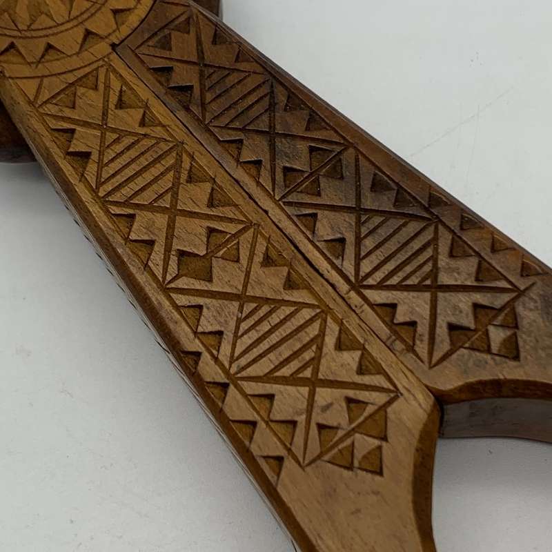 Vintage Hand-Carved Wooden Nutcracker