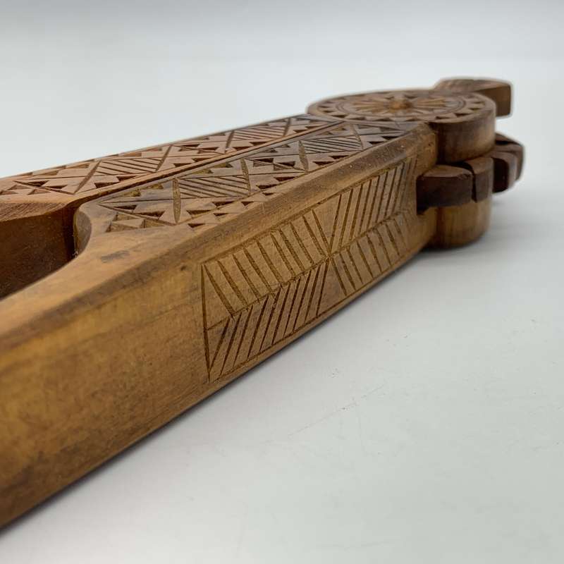 Vintage Hand-Carved Wooden Nutcracker