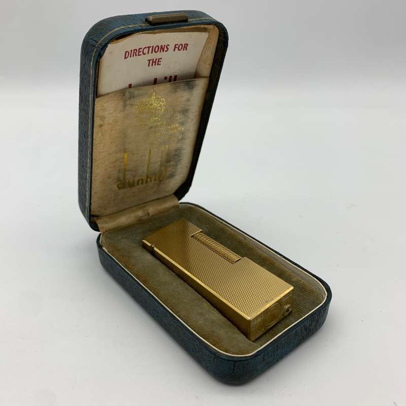Vintage Dunhill 'Rollagas' Lighter (Boxed with Manual)