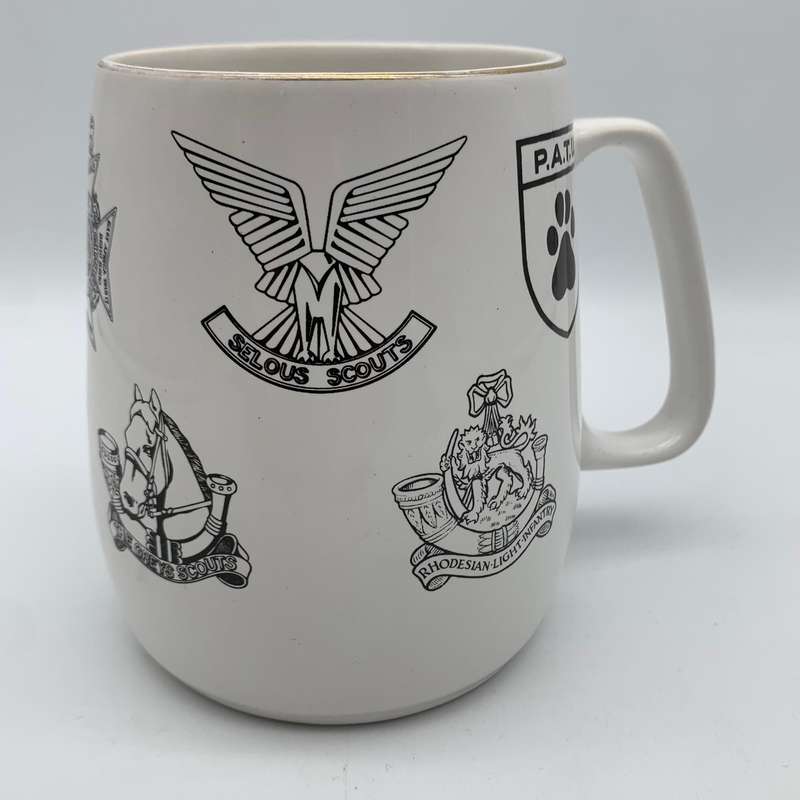 Rhodesian 'Military Badges' Beer Tankard