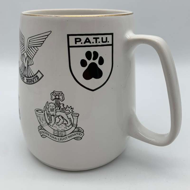 Rhodesian 'Military Badges' Beer Tankard