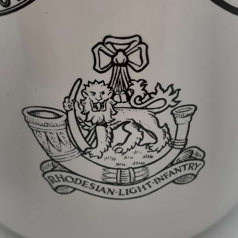 Rhodesian 'Military Badges' Beer Tankard