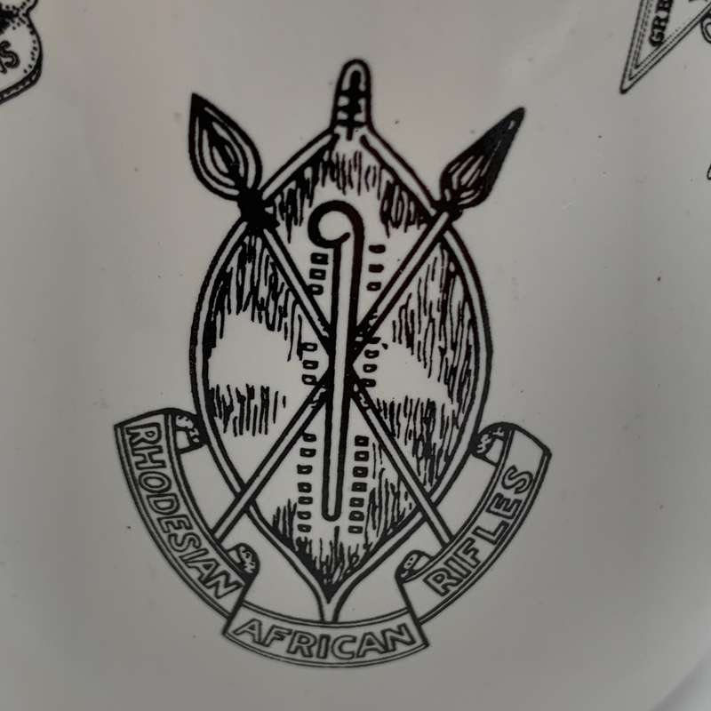 Rhodesian 'Military Badges' Beer Tankard