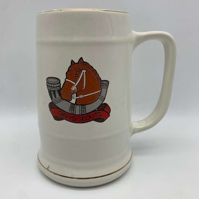 Rhodesian 'Grey Scouts' Beer Tankard