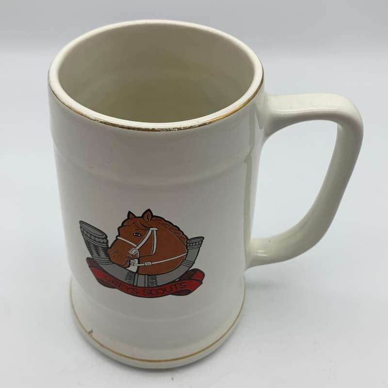 Rhodesian 'Grey Scouts' Beer Tankard