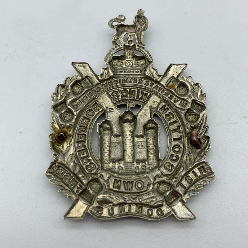 WW2  'Kings Own Scottish Borderers' Regiment Cap Badge