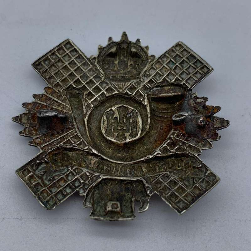 WW1  '6th Bt. Highland Light Infantry' Cap Badge (South Africa 1900-2)