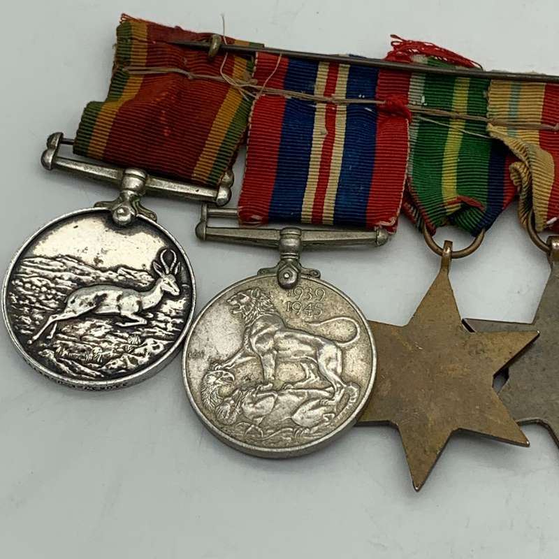 WW2 - Group of Six Medals - incl. Pacific & Atlantic Stars (E.J. Betts)