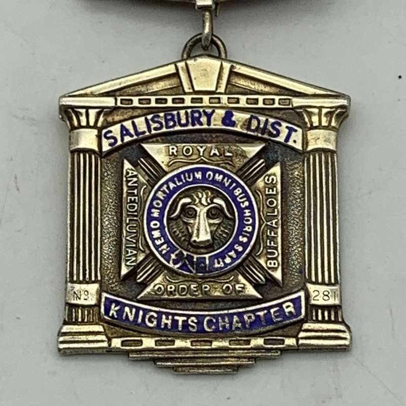 Rhodesia - Silver & Enamel 1967 'R.A.O.B.' Medal (R.H. Mills)