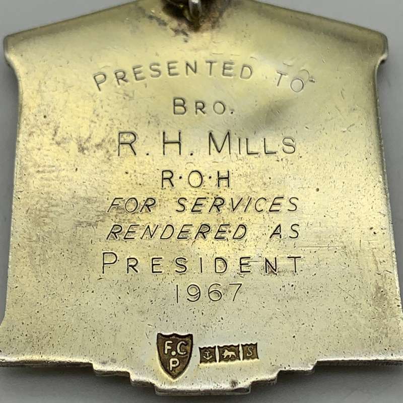 Rhodesia - Silver & Enamel 1967 'R.A.O.B.' Medal (R.H. Mills)