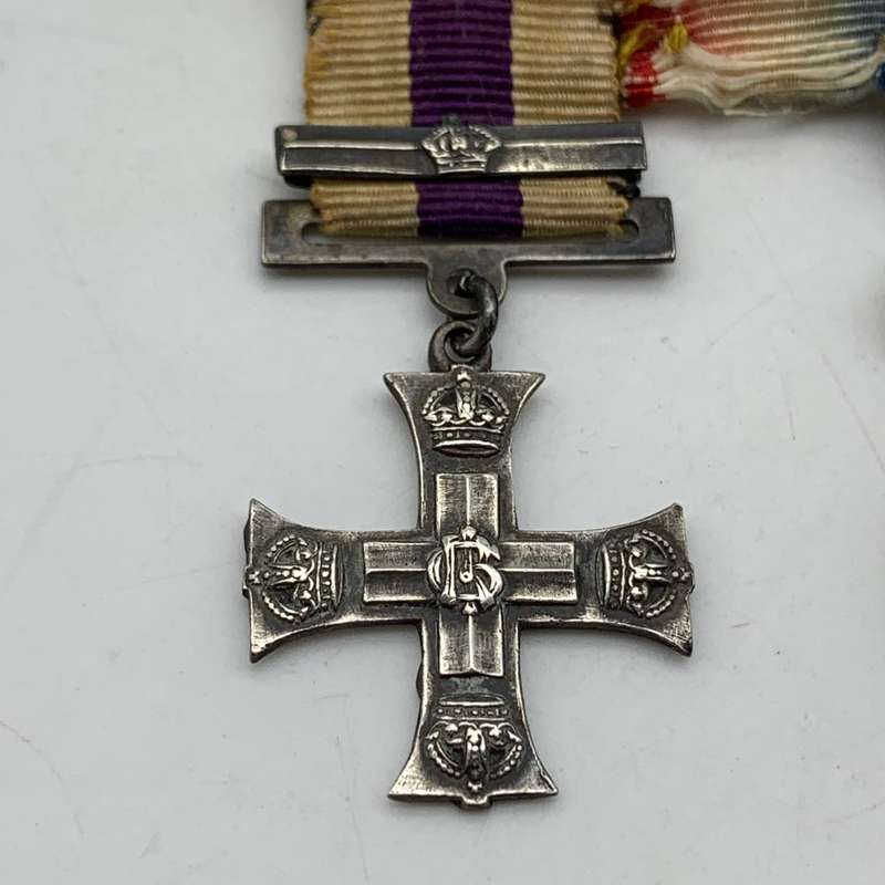 WW1 - 'Military Cross & Bar' Miniature Medal Group