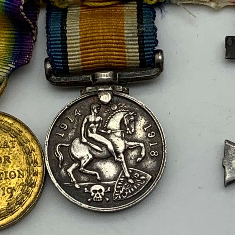 WW1 - 'Military Cross & Bar' Miniature Medal Group