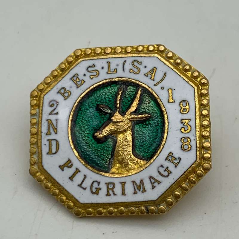 1939 'British Empire Service League' S.A. Pilgrimage Enamel Badge