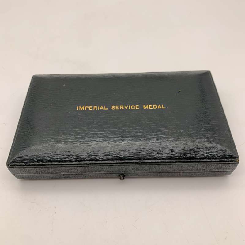 Scarce 'Imperial Service Order' (King Edward VII) Decoration (Named & Cased)