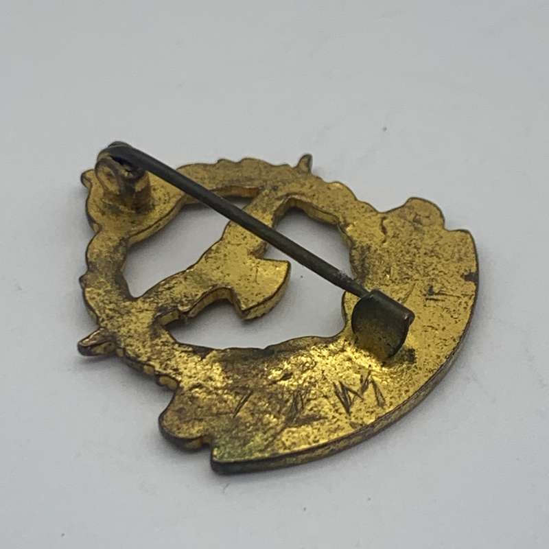 WW2  'SAAF - SALM' Brass & Enamel Badge