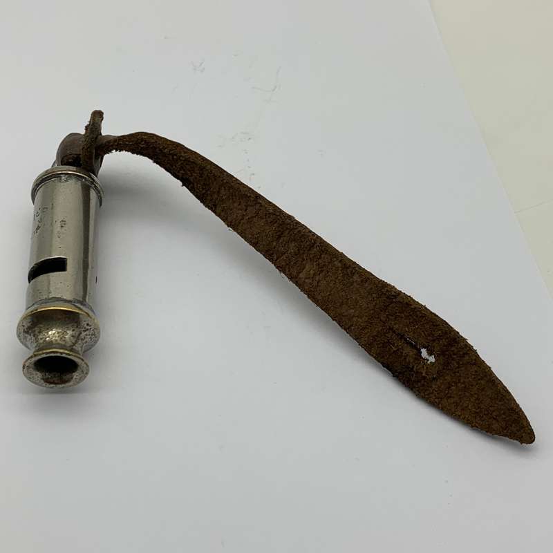Pre WW2  '1931' Military Issue Whistle with Strap