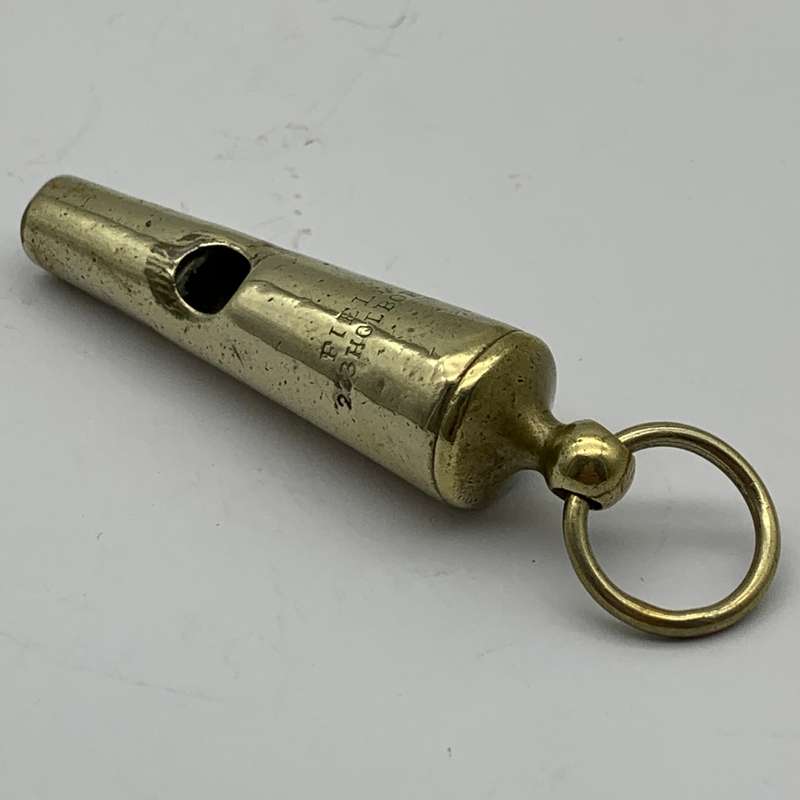 Scarce Victorian 'Beaufort/Conical' Whistle (FIELD, 233 Holborn)