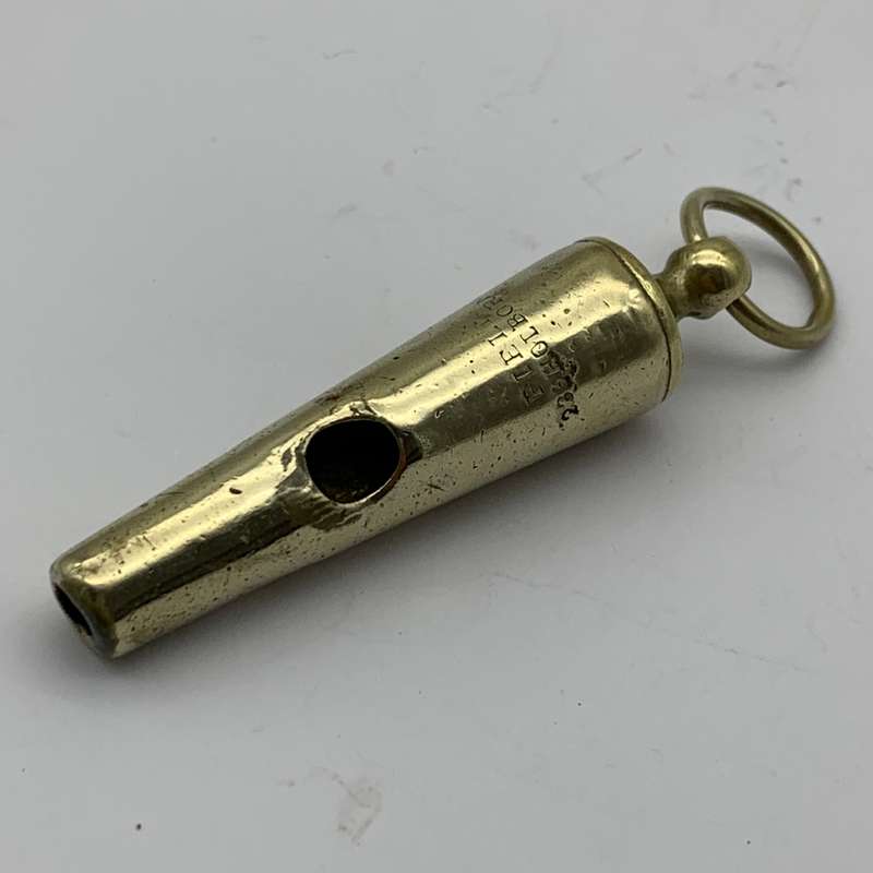 Scarce Victorian 'Beaufort/Conical' Whistle (FIELD, 233 Holborn)