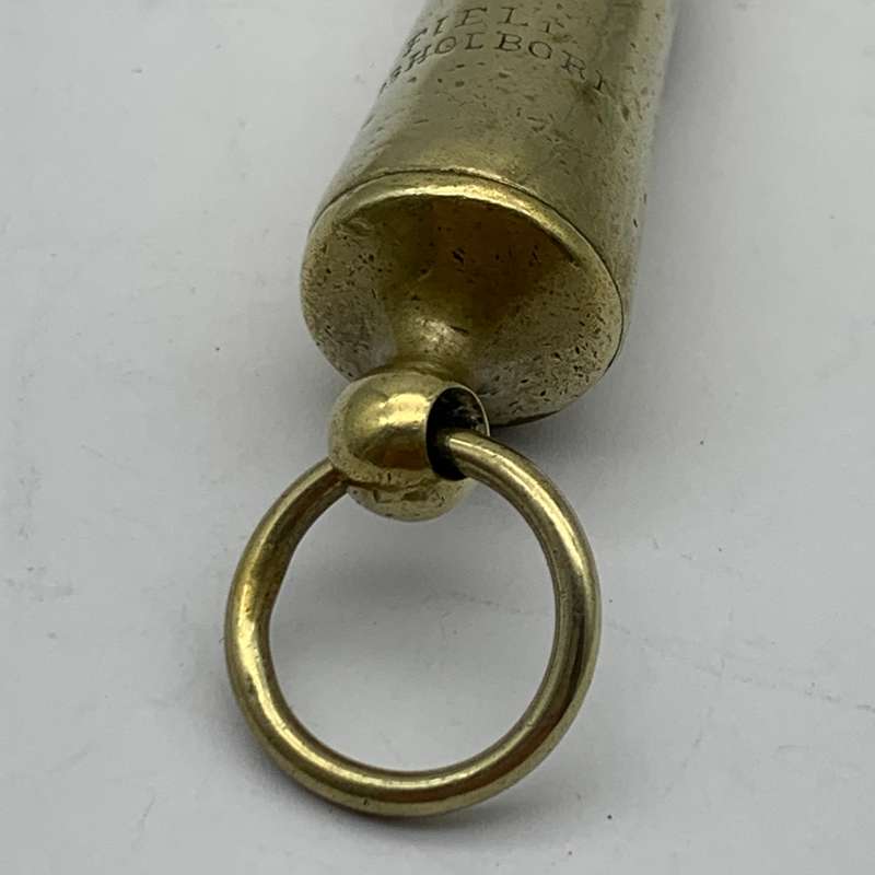 Scarce Victorian 'Beaufort/Conical' Whistle (FIELD, 233 Holborn)