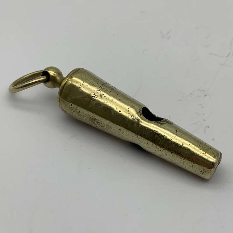 Scarce Victorian 'Beaufort/Conical' Whistle (FIELD, 233 Holborn)