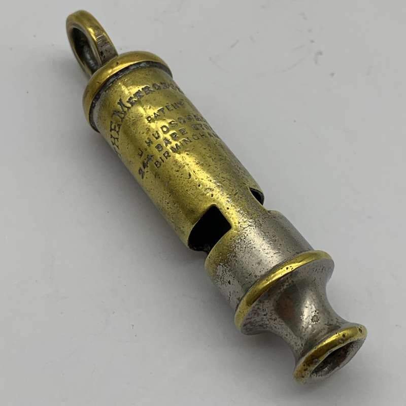 Antique 'The Metropolitan' Whistle (J. Hudson  244 Barr St.)