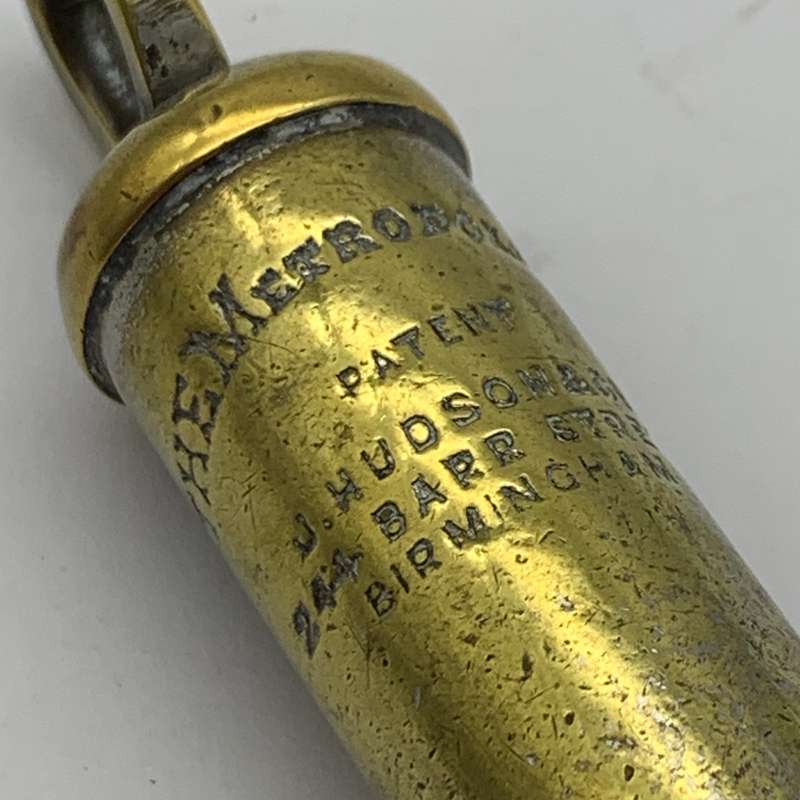 Antique 'The Metropolitan' Whistle (J. Hudson  244 Barr St.)