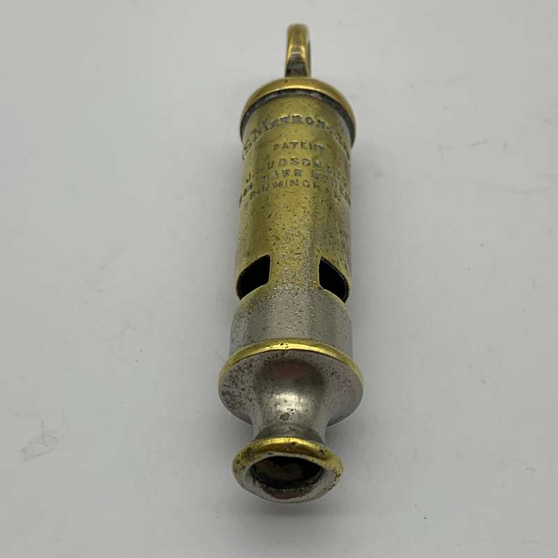 Antique 'The Metropolitan' Whistle (J. Hudson  244 Barr St.)